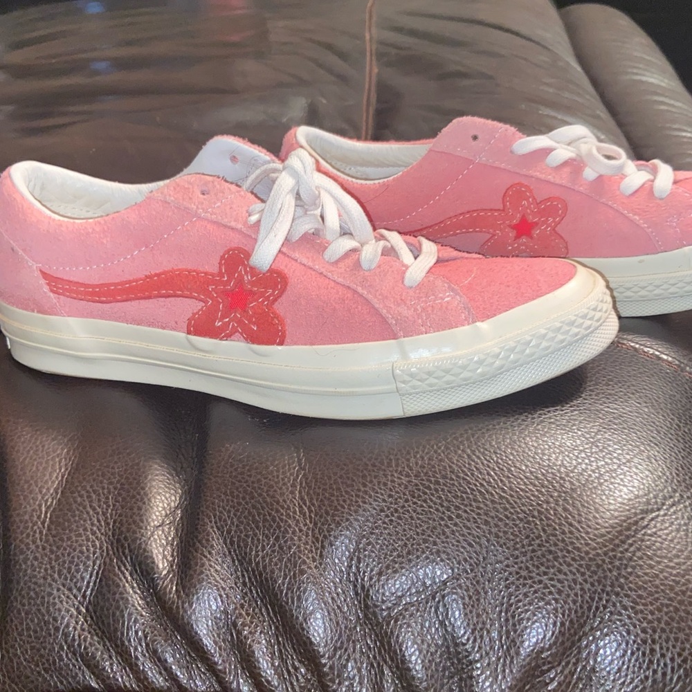 Tyler the Creator Golf Le Fleur Converse from 2018